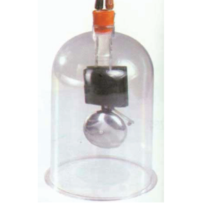 Bell Vacuum Jar with Terminals